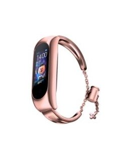 Fusion Metal Bracelet band for Xiaomi Mi Band 3 | 4 | 5 | 6 silv