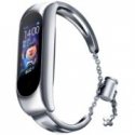 Fusion Metal Bracelet band for Xiaomi Mi Band 3 | 4 | 5 | 6 silv Fusion Metal Bracelet band for Xiaomi Mi Band 3 | 4 | 5 | 6 silv