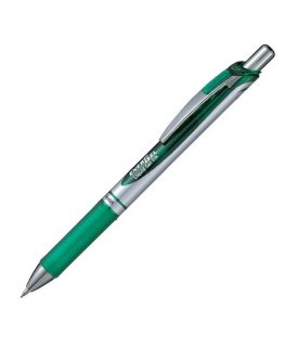 Pentel EnerGel Xm Piespiežama gēla pildspalva Zaļš 1 pcs