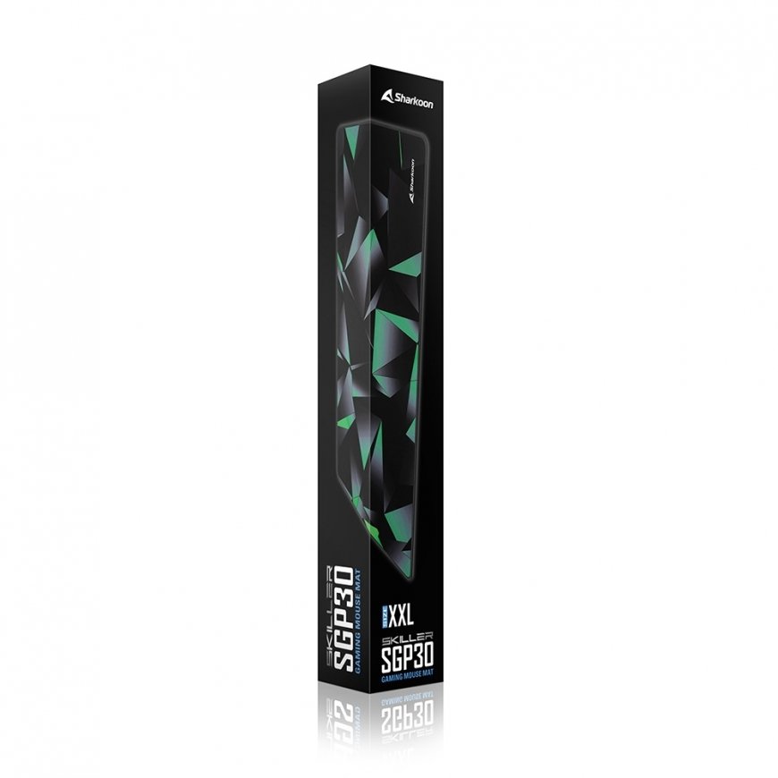 Sharkoon SKILLER SGP30 Gaming mouse pad Black, Green, Grey – 4