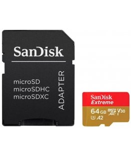 SanDisk Extreme PLUS 64 GB MicroSDXC Class 10