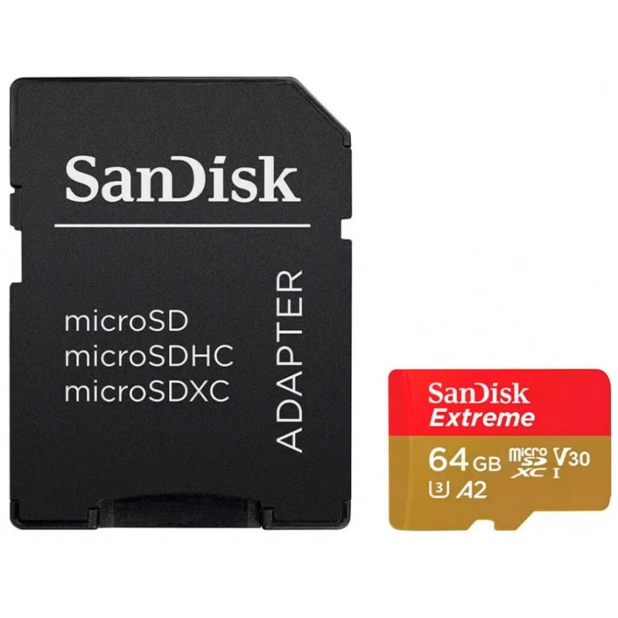 SanDisk Extreme PLUS 64 GB MicroSDXC