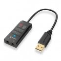 Sharkoon 4044951034215 äänikortti 7.1 kanavaa USB Sharkoon 4044951034215 äänikortti 7.1 kanavaa USB
