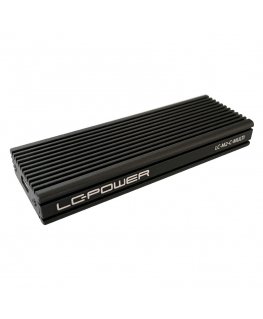 LC-Power LC-M2-C-MULTI kõvakettaboks Kõvaketta korpus Must M.2