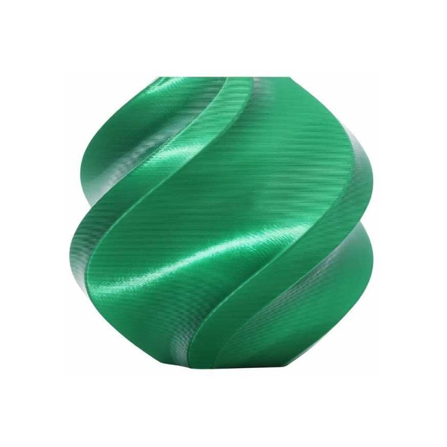 BambuLab Bambu Lab PLA Silk+ Filament 1.75mm 1kg – set with reusable spool – Candy Green