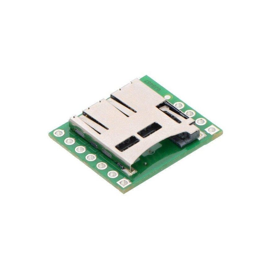 Atminties kortelė MicroSD kortelių skaitytuvo modulis, Pololu 2597