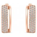Brilio Silver Brilio Silver Elegant bronze earrings with zircons EA530R Brilio Silver Brilio Silver Elegant bronze earrings with zircons EA530R