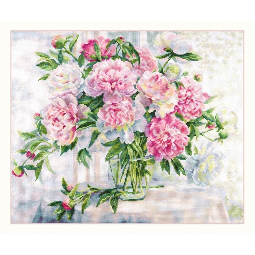 Beldizart Peonies by the window S2-51