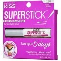 KISS „Super Stick“ 5 dienų ilgalaikio nešiojimo blakstienų klijai (nuimami blakstienų klijai), skaidrūs, 4,8 g