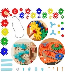 MASTERKIDZ STEM darbastalio priedų rinkinys 111 vnt.