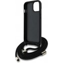 Guess PU 4G Metal Logo Shoulder Strap Case for iPhone 15 Pink Guess PU 4G Metal Logo Shoulder Strap Case for iPhone 15 Pink