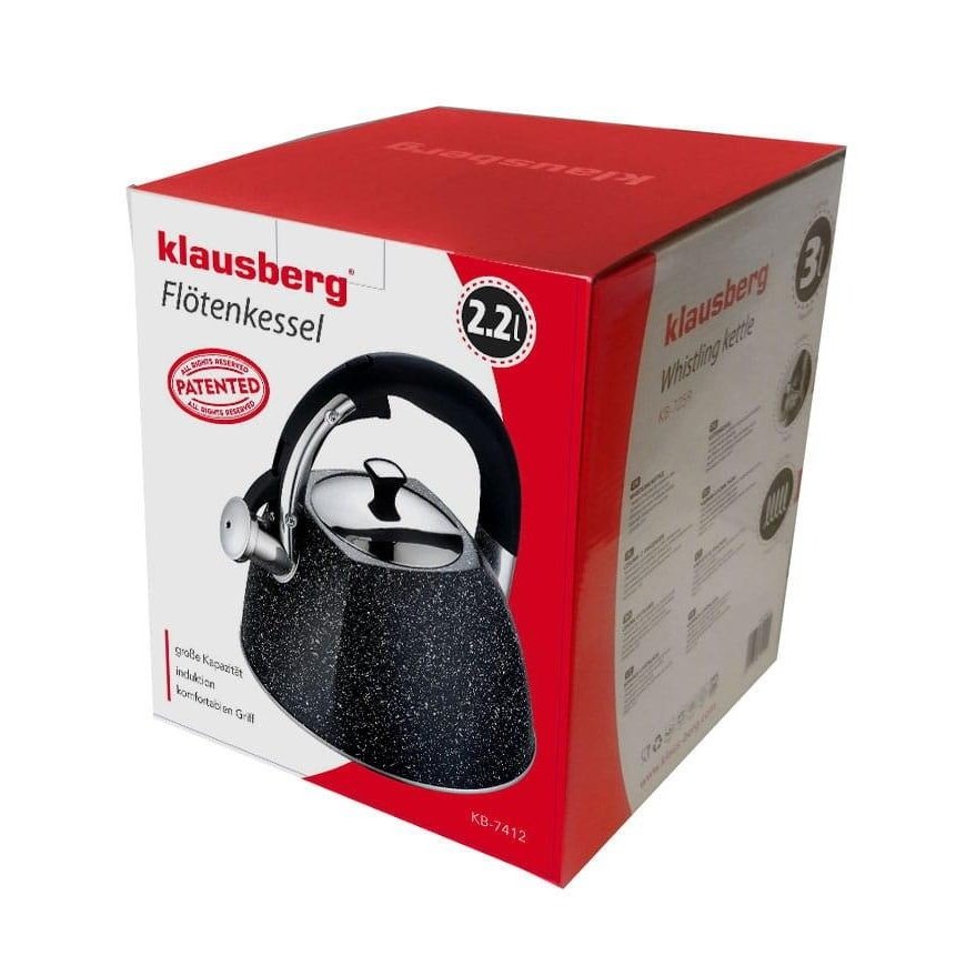 Teräksinen vedenkeitin 2,2 l Klausberg KB-7412 – 3