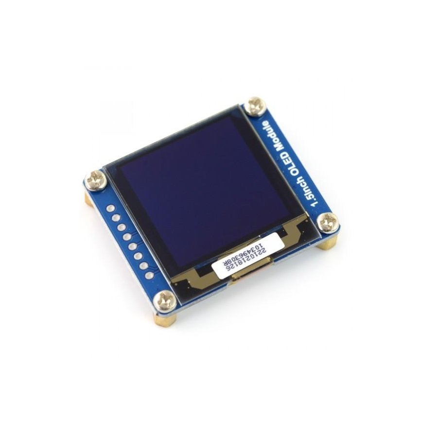 Waveshare 13992 OLED SPI/I2C display 1.5" 128x128px - white – 2