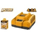 Ingco FCLI20411E 4.0A charger for 20V Li-ion batteries Ingco FCLI20411E 4.0A charger for 20V Li-ion batteries