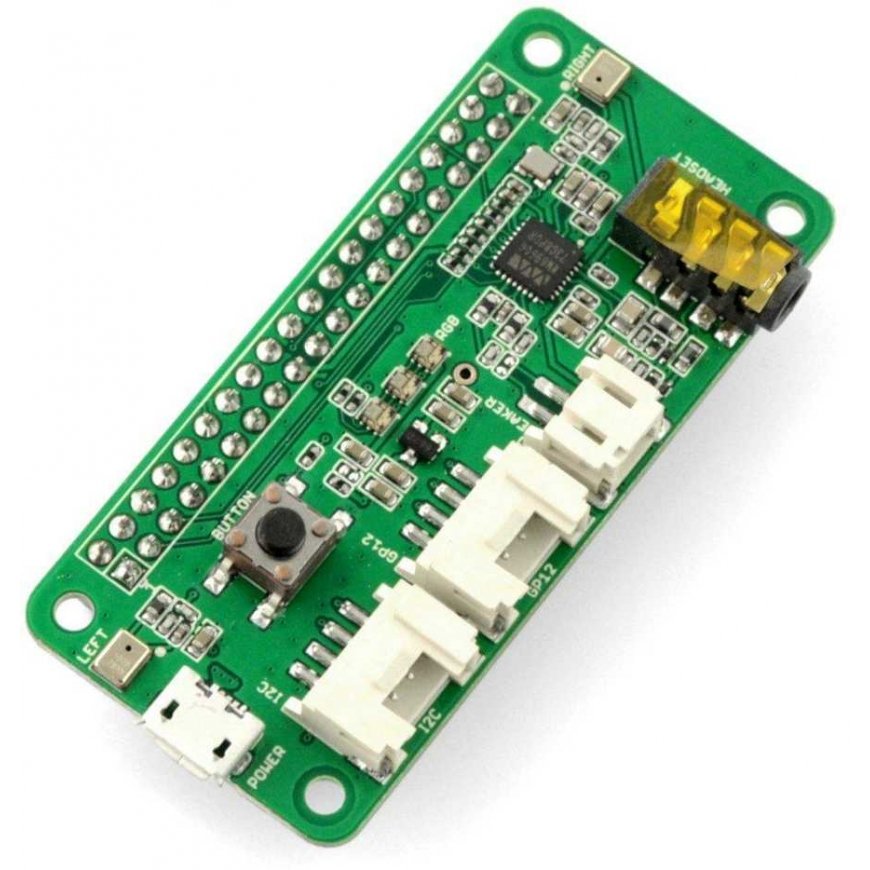 Seeed Studio ReSpeaker 2-Mics Pi priedėlis