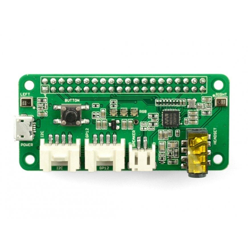 Seeed Studio ReSpeaker 2-Mics Pi priedėlis – 3