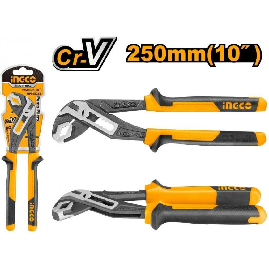Ingco HPP28258 SIKO pliers adjustable max 40mm/250mm, CrV