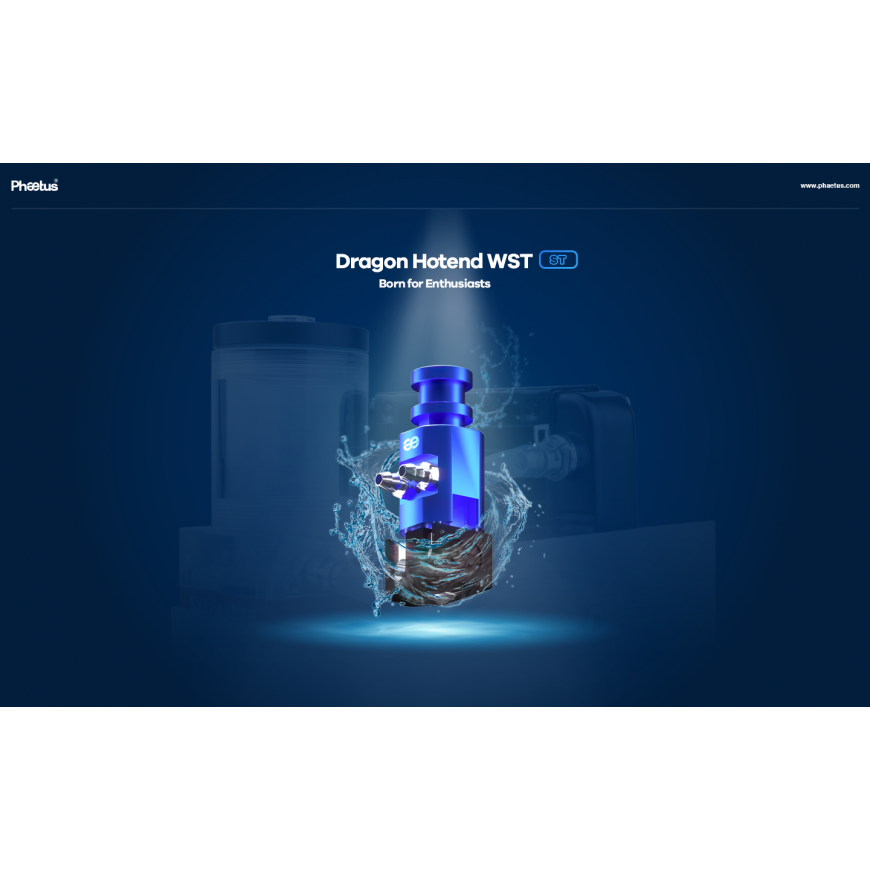 Phaetus Dragon Water Hotend - WST Blue – 3