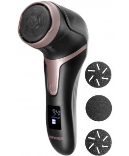 Concept PN3020 jalkojenhoitotuote Foot pumice musta, Ruusukulta