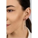 Brilio Silver Beautiful silver earrings with colored zircons EA801W Brilio Silver Beautiful silver earrings with colored zircons EA801W