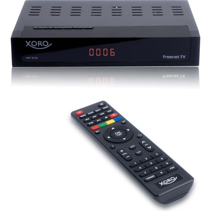 Xoro HRT 8730, HD DVB-T2/C HD -vastaanotin, Freenet, PVR-R
