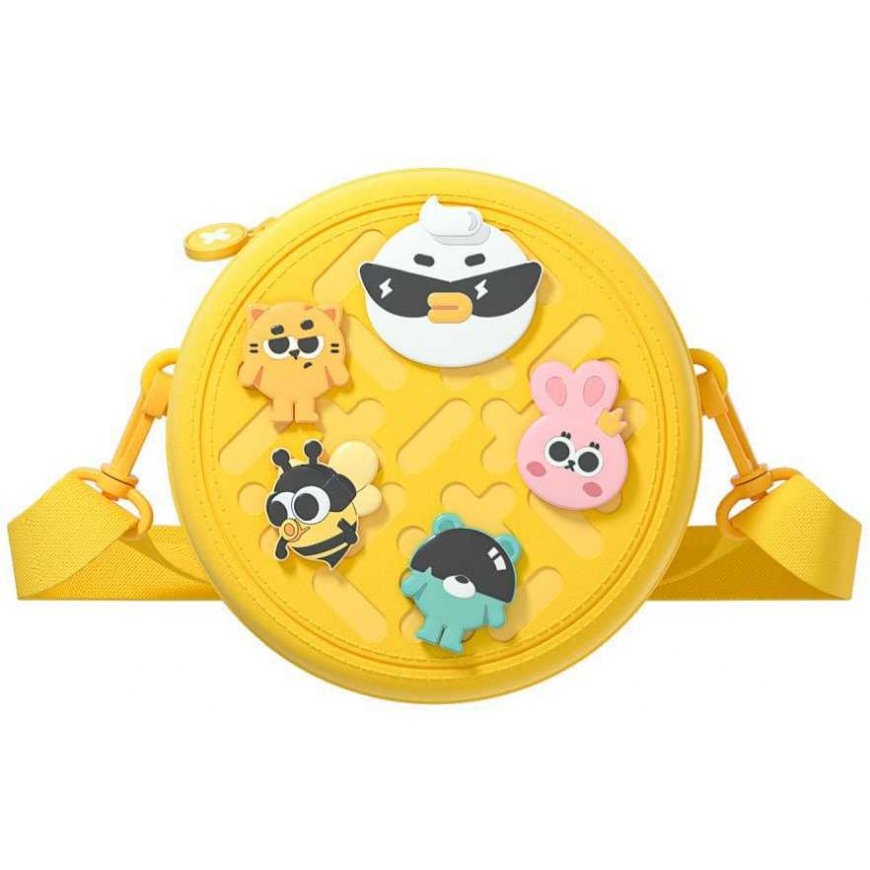 PICOCICI Kids round bag K36 yellow – 2