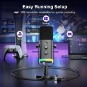 FIFINE AmpliGame AM8 Wired Microphone with RGB Lighting|USB/XLR FIFINE AmpliGame AM8 Wired Microphone with RGB Lighting|USB/XLR