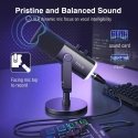 FIFINE AmpliGame AM8 Wired Microphone with RGB Lighting|USB/XLR FIFINE AmpliGame AM8 Wired Microphone with RGB Lighting|USB/XLR