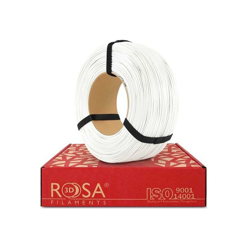 3D plastic ASA white 1.75mm 1kg refill pack Rosa3D – 2