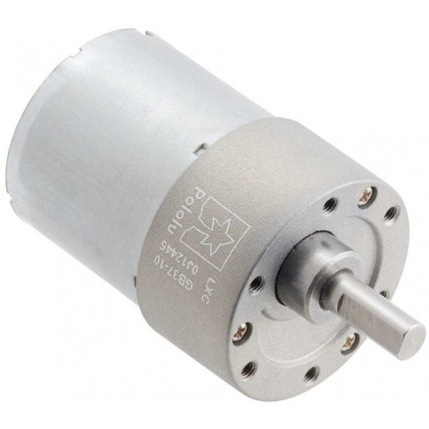 Pololu 37Dx50L motor with 10:1 gearbox