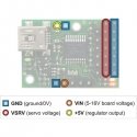 Servo Variklių Valdiklis Pololu Micro Maestro USB 6-kanalų Servo Variklių Valdiklis Pololu Micro Maestro USB 6-kanalų