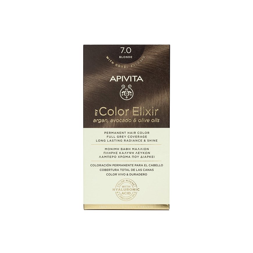 Apivita MY COLOR ELIXIR permanent color 7.0 1 u