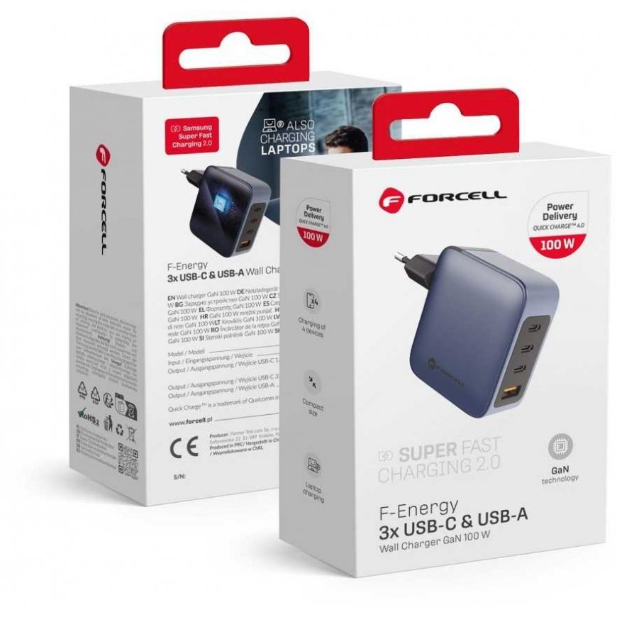 FORCELL F-ENERGY GaN VT-46 travel charger