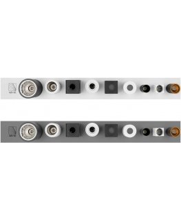 Orno Adviti screen surface lamps, gray, 133x16 cm