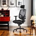 Ergonomic office chair Powerton Tina, black Ergonomic office chair Powerton Tina, black