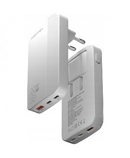 Charger Mobile Origin Slim -laturi 1x USB-A 2x USB-C 1.5 A (GAN-65W-SLM-WHT)