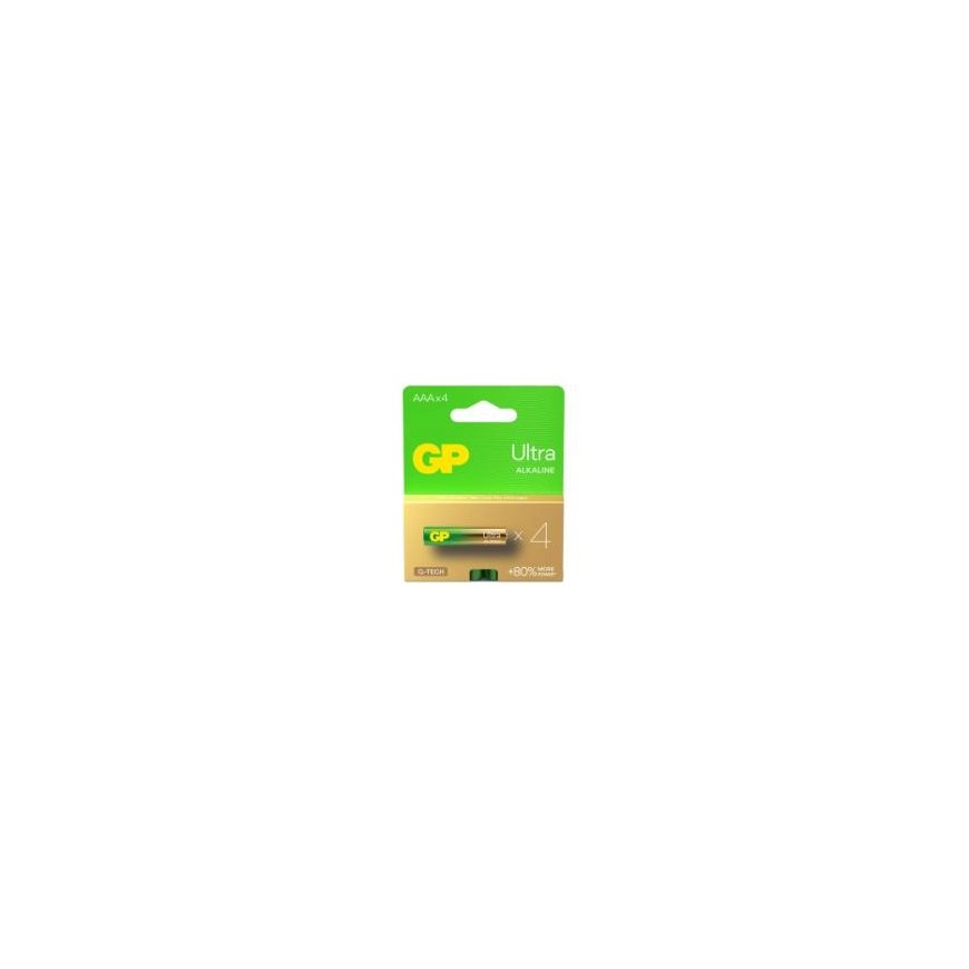 ALKALINE BATTERIES LR03 /AAA GP ULTRA 4PCS.