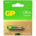 ALKALINE BATTERIES LR03 /AAA GP ULTRA 4PCS. ALKALINE BATTERIES LR03 /AAA GP ULTRA 4PCS.