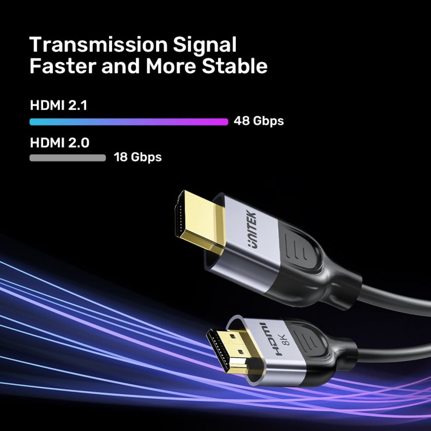 UNITEK C11086GY01-1.5M HDMI-kaapeli 1,5 m HDMI-tyyppi A (vakio) musta, Harmaa – 3