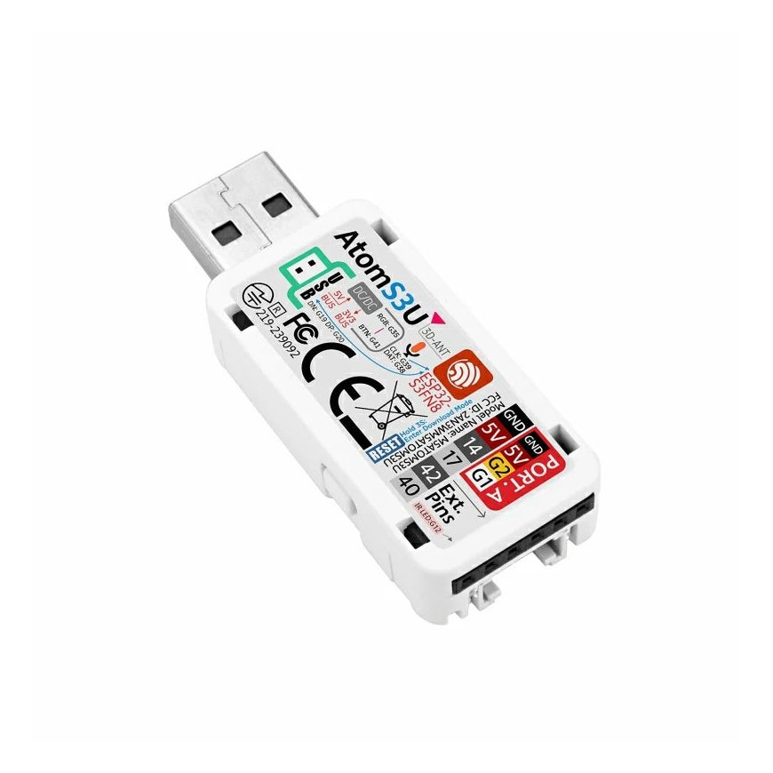 M5Stack K125 development board-lisäosat USB-liittymä Valkoinen – 4