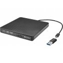 Sandberg USB-C/A DVD Drive оптический привод DVD Super Multi DL Черный
