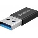 Sandberg USB-C/A DVD Drive optiskā iekārta (CD, DVD-RW, Blu-Ray) DVD Super Multi DL Melns Sandberg USB-C/A DVD Drive optiskā iekārta (CD, DVD-RW, Blu-Ray) DVD Super Multi DL Melns