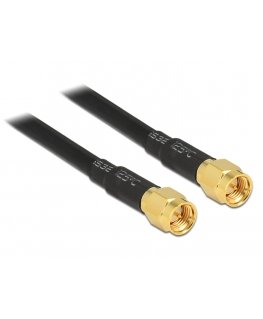 DeLOCK 88891 coaxial cable LMR195 5 m Black