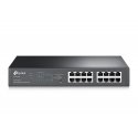 TP-Link TL-SG1016PE Управляемый L2 Gigabit Ethernet (10/100/1000) Питание по Ethernet (PoE) 1U Черны