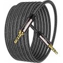 Vidvie AL1105W Premium AUX Cable 3.5 mm - 3.5 mm 1.5 m Black Vidvie AL1105W Premium AUX Cable 3.5 mm - 3.5 mm 1.5 m Black