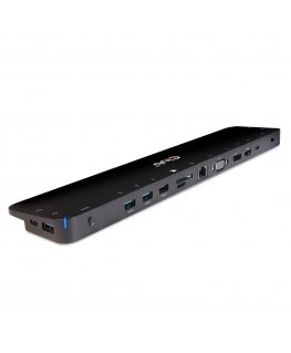 CLUB3D USB Type C 3.2 Gen1 Triple Display Dynamic PD Charging Dock 100W PD Power charger