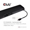 CLUB3D CSV-1564W100 док-станция для ноутбука Док-разъём USB 3.2 Gen 1 (3.1 Gen 1) Type-C Черный CLUB3D CSV-1564W100 док-станция для ноутбука Док-разъём USB 3.2 Gen 1 (3.1 Gen 1) Type-C Черный
