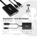 CLUB3D cac-1010 Displayport/usb DVI-I Daul link Must, Valge CLUB3D cac-1010 Displayport/usb DVI-I Daul link Must, Valge