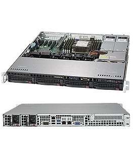 Supermicro CSE813MFTQC-R407CB Püstik (1U) 0 GB