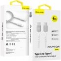 Blavec Cable Raptor braided - USB to Type C - 3A 2 metres Apple Blavec Cable Raptor braided - USB to Type C - 3A 2 metres Apple